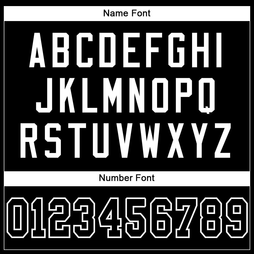 Custom Black Black-White Mesh Authentic Football Jersey - Image 4