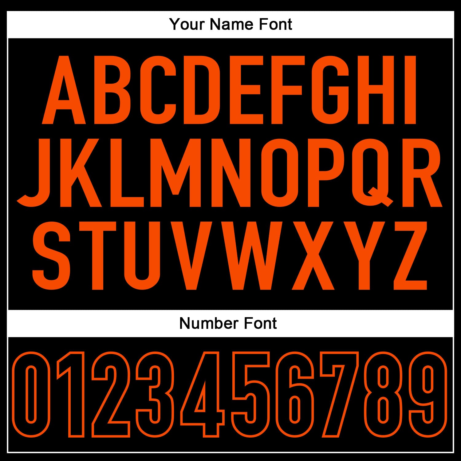 Custom Black Black-Orange Mesh Authentic Football Jersey - Image 4