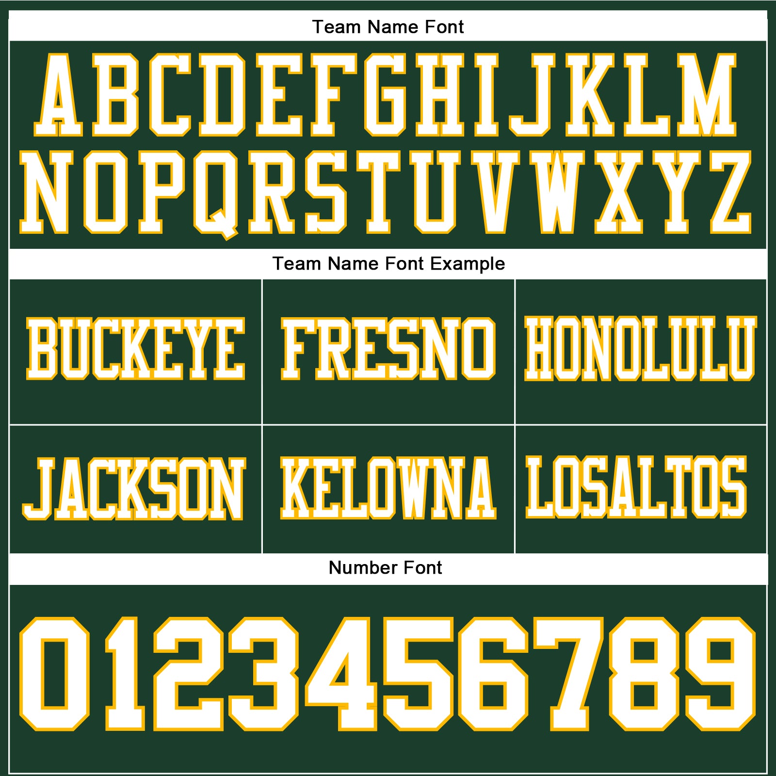 Custom Green White-Gold Authentic Football Jersey - Image 4