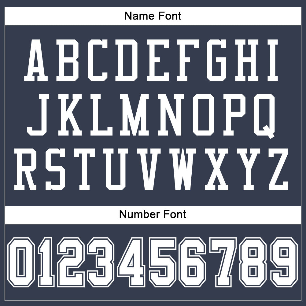 Custom Navy White-Gray Mesh Authentic Football Jersey - Image 4
