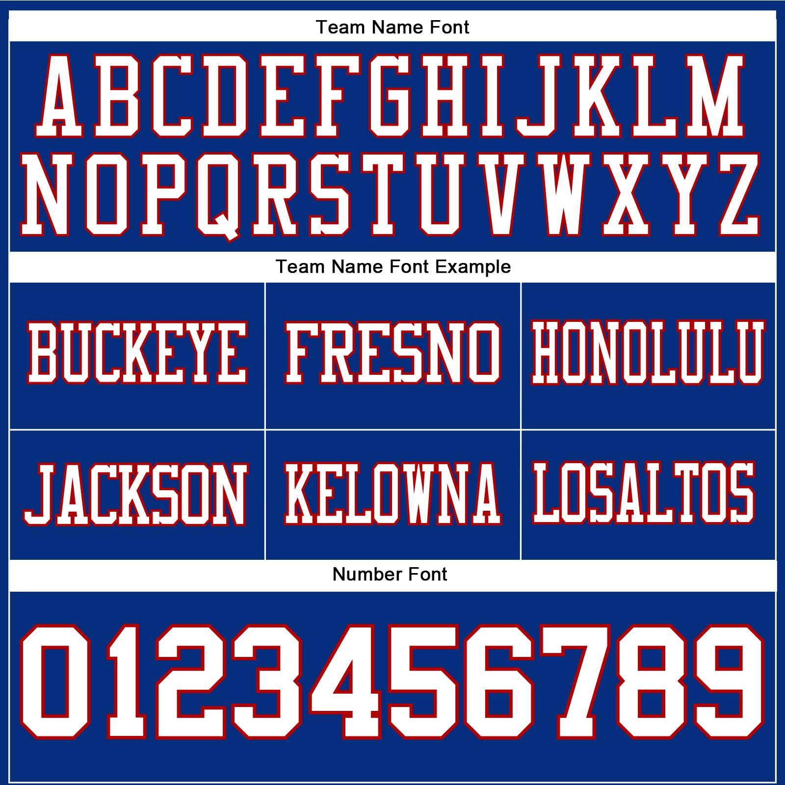 Custom Royal White-Red Authentic Football Jersey - Image 3